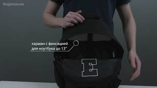 Обзор городского рюкзака EastPak Padded PakR New Era Black [upl. by Merton]