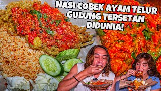 NASI DIULEK PAKE SAMBAL SETAN LAUKNYA AYAM SELIMUT TELUR GULUNG MEMATIKAN CUMA 26RB [upl. by Hsevahb]