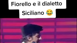 Il dialetto siciliano  Fiorello 🤣 [upl. by Yoko]