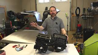 Chevy Bolt HVAC Disassembly [upl. by Gasper]