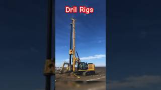 Construction foundation drill rigs [upl. by Tereve202]