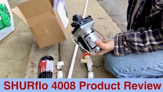 SHURflo 4008 Product Review [upl. by Akilegna]