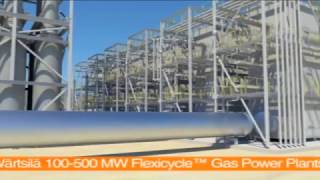 100500 MW Flexicycle™ Gas Power Plants  Wärtsilä [upl. by Manouch371]