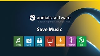 Audials 2017 in 120 Seconds Record amp Save Music [upl. by Nythsa]