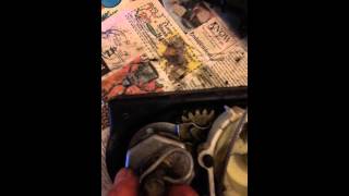 REPAIR FIX FORD SPARE TIRE HOIST WENCH  CABLE END BROKE amp JAMMED INSIDE  46 PART VIDEOS [upl. by Redleh]