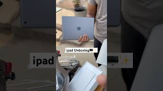 Apple ipad 9th Gen space grey unboxing ✨ ipad apple travel shorts viralvideo trending love [upl. by Georgeanna202]