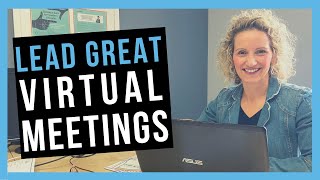 How to Run a Virtual Meeting BEST PRACTICES [upl. by Armilda]