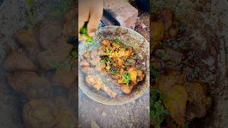 Gavthi Chicken Gavran Style chicken food indianstreetfood [upl. by Leitao]