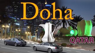 Doha Qatar 4K Sights Economy and World Cup 2022 [upl. by Arraes928]