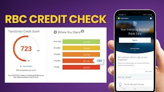 How to Check Your Credit Score in RBC Mobile App [upl. by Aduhey392]