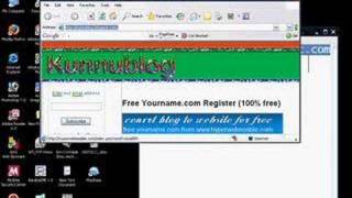 free yournamecom website 100 free 1gb space [upl. by Nilrah341]