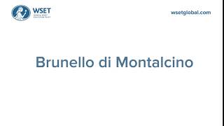 How to say it Brunello di Montalcino [upl. by Asilet]