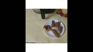 Air fryer recipe sweet potato very taste and soft without black skin 😋👍 [upl. by Rahmann]