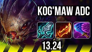 KOGMAW amp Milio vs KALISTA amp Maokai ADC  Rank 1 KogMaw 1236  BR Challenger  1324 [upl. by Enneiviv]