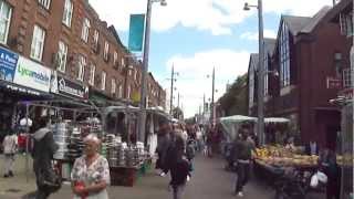 A walk through Walthamstow Street Market London 31st August 2012 [upl. by Kathe]