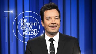 Jimmy Looks Back on 10 Years of Hosting The Tonight Show [upl. by Ruckman103]