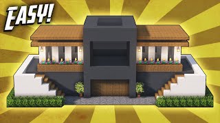 Minecraft How To Build A Large Modern House Tutorial 46 [upl. by Buchanan]