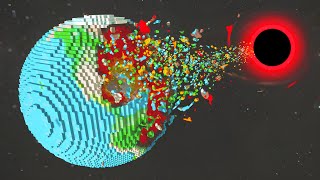 Teardown  Black Hole vs Earth [upl. by Tol]