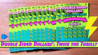 New Ticket Alert Double Sided Dollars ScratchOff Spectacle [upl. by Pussej]