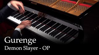 Gurenge  Demon Slayer OP Piano [upl. by Tiphane]