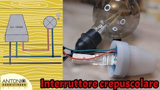 Come automatizzare un impianto di illuminazione con interruttore crepuscolare [upl. by Lleznol]