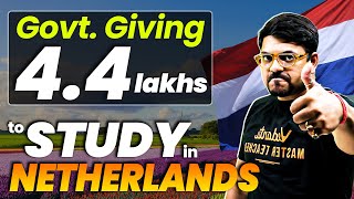 Study Abroad in Netherland🎯  Complete Process  Get Free 44 Lac on Admission  Harsh Sir [upl. by Gare]