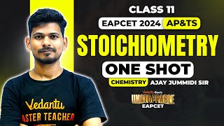 Stoichiometry Class 11 One Shot  TSAP EAPCET 2024  Pakka 3540 In EAPCET Chemistry [upl. by Tiffie]