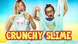 HOW TO MAKE SUPER CRUNCHY SLIME [upl. by Nairb712]