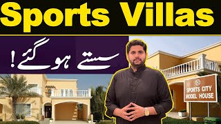 Low Cost Sports City Villas  350 Yards Villas Bahria Town Karachi  Precinct 35 4 Bedrooms House [upl. by Aliehs349]