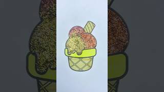 Ica cream cup art viral icecream [upl. by Odell201]