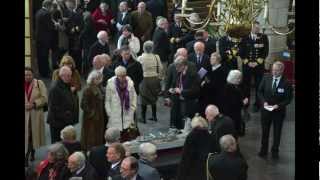 70 jr Herdenking Slag in de Javazee Kloosterkerk Den Haag [upl. by Adnilec]