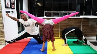 FAMILY GYMNASTICS CHALLENGE [upl. by Inigo620]