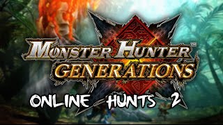 Monster Hunter Generations  Online Hunts 2 Brooklyn to the Head [upl. by Leuas]