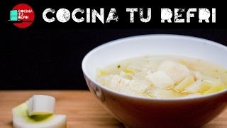 Receta de Sopa de Poro Papa  Cocina tu Refri  214 [upl. by Nalrah]