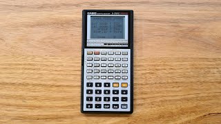 Casio fx7000G  The Worlds First Graphing Calculator [upl. by Kenway276]