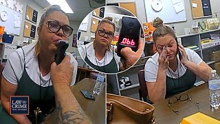 Bodycam Teacher Arrested at School for ‘Drunkenness’ After Alcohol Was Smelled on Her Breath [upl. by Fogel250]