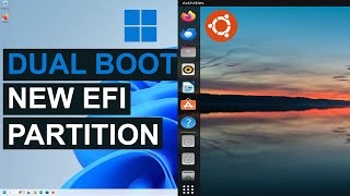 Dual Boot Magic Move Ubuntu Boot Files To A New EFI Partition [upl. by Goerke88]