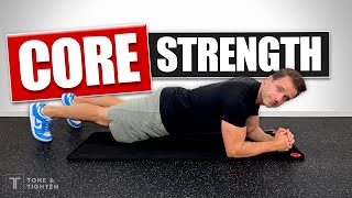 COMPLETE Core Strengthening In Just 10 Minutes FollowAlong Workout [upl. by Atinot516]