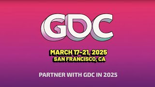 Partner with the Game Developers Conference  1721 March 2025 [upl. by Marozik]