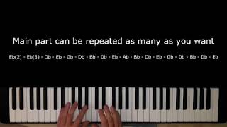 Stevie Wonder  Superstition Piano Tutorial [upl. by Ydnac]