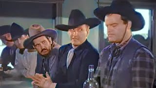 Rough Riders Western  The Gunman from Bodie 1941 by Spencer Gordon Bennet  Colorized Movie [upl. by Argela]