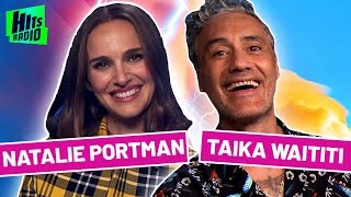 Taika Waititi Was Inspired By Taylor Swift Screaming Goat amp Natalie Portman On Jane Foster Series [upl. by Tullus574]