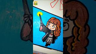 Easy Hermione drawing for kids ✨hermione drawing viralvideo easydrawing shorts [upl. by Finella979]