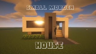 Small Modern House Design 1 🏠minecraft forzapc computercomponents tntcannon modern rtx [upl. by Kala215]