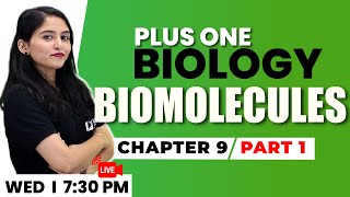 Plus One Biology  Biomolecules  Chapter 9  Exam Winner [upl. by Ueihtam]