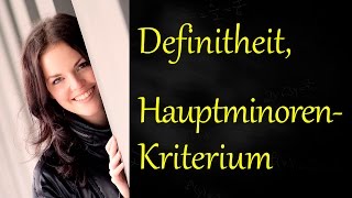 Definitheit bestimmen HauptminorenKriterium Kriterium von Sylvester Eigenwerte [upl. by Gerianne30]