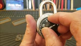 544 Quick and easy way to get your lost combination back to your lock No math [upl. by Assenar491]