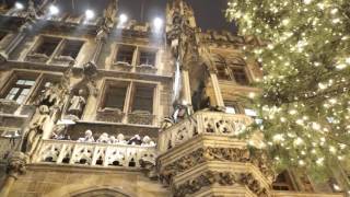 Eröffnung Münchner Christkindlmarkt 2016  Marienplatz am 25112016 [upl. by Chiquita]