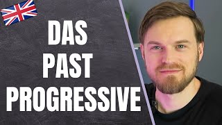 Das Past Progressive in nur 4 Minuten lernen 👨‍🏫 Bildung Verwendung des Past Continuous mit PDF [upl. by Cadal]