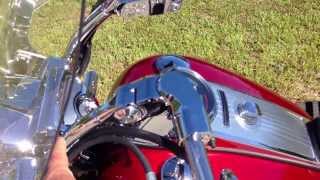 HeliBars Horizon Rebel 700 Multi Adjustable Handlebars on a 2013 Road King [upl. by Jacobs]